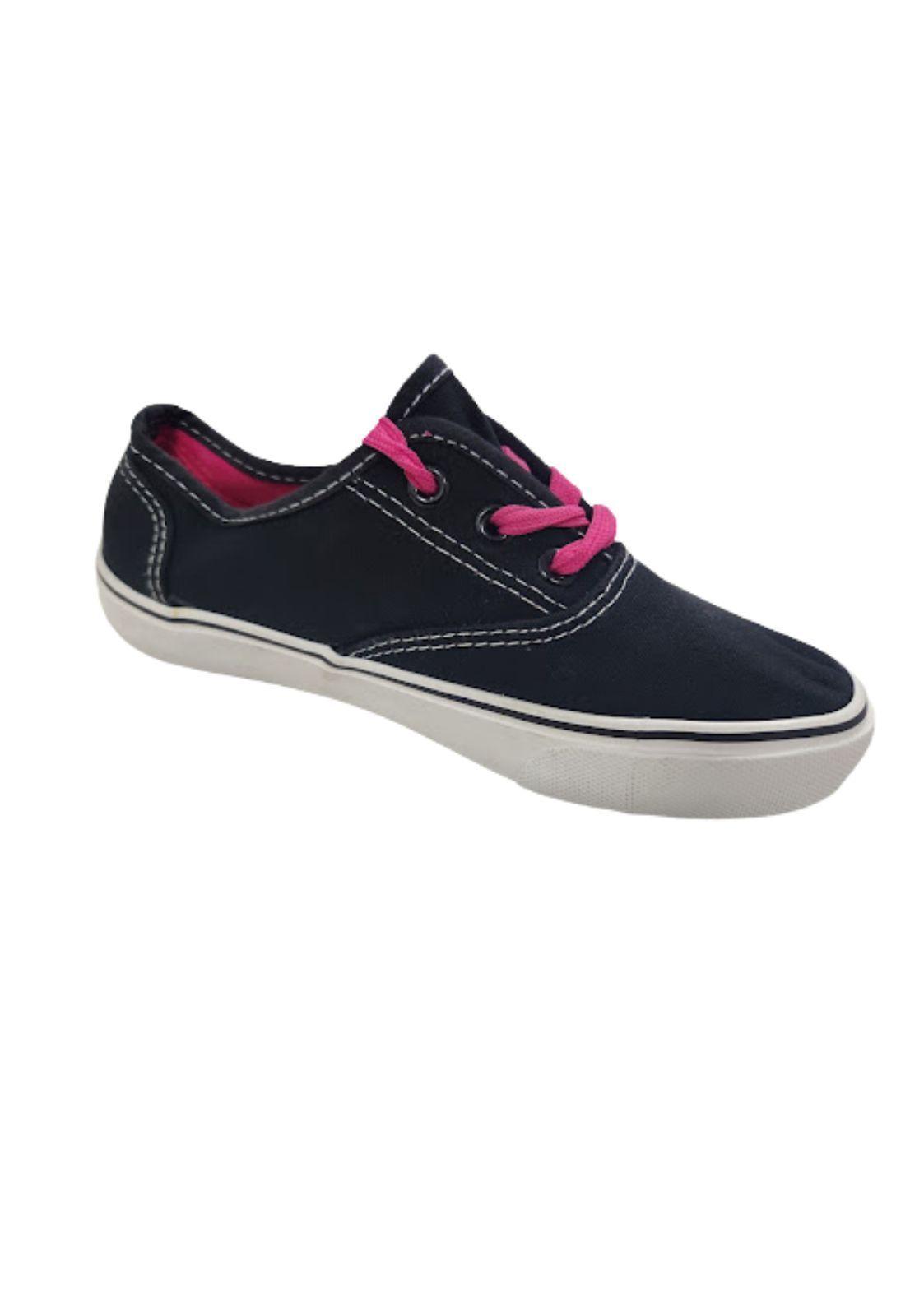 Zapatilla Urbana de Lona Fucsia Niña-1
