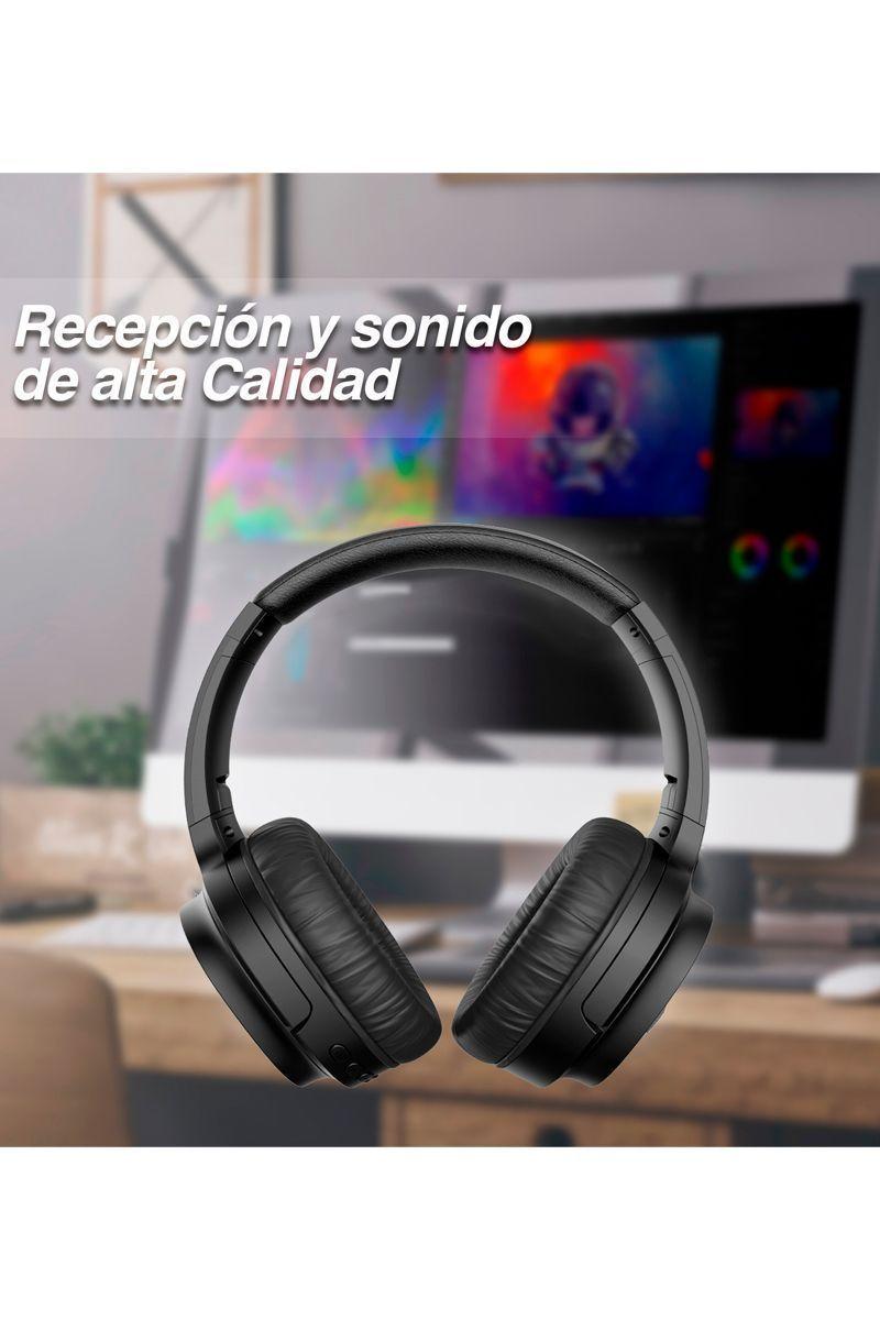 Audífonos Cancelación de Ruido Activa ANC Negro-1