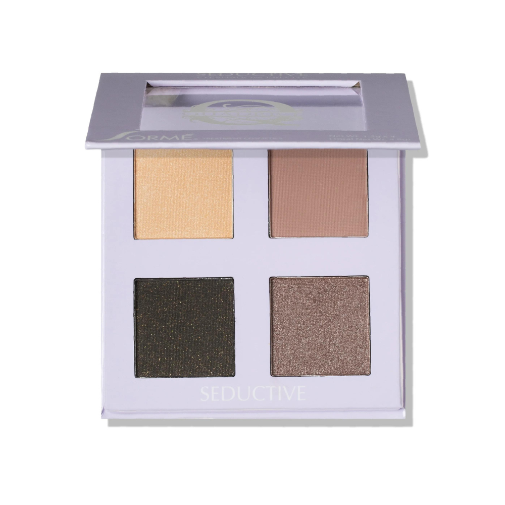 Paleta de sombras cejas Sormé 4 colores marrones USA-0