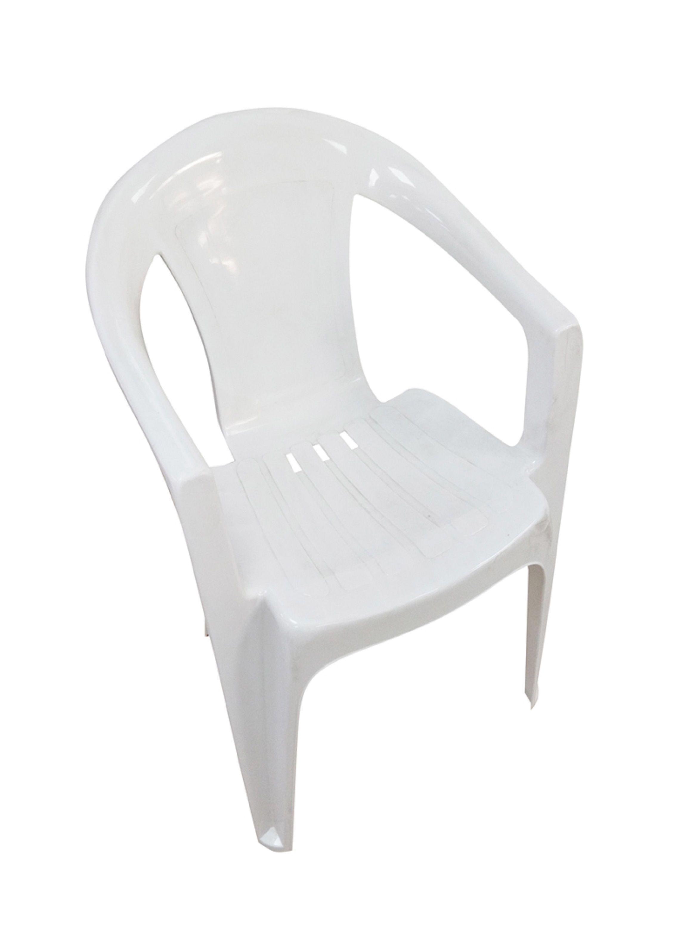 4 Sillas de Plástico con Tope Anti Deslizante-2