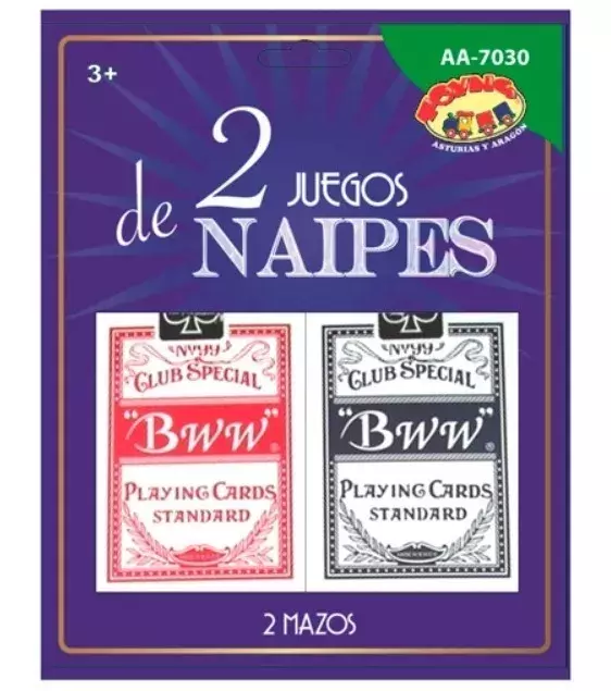 Pack 2 Juegos De Naipe Ingleses-0