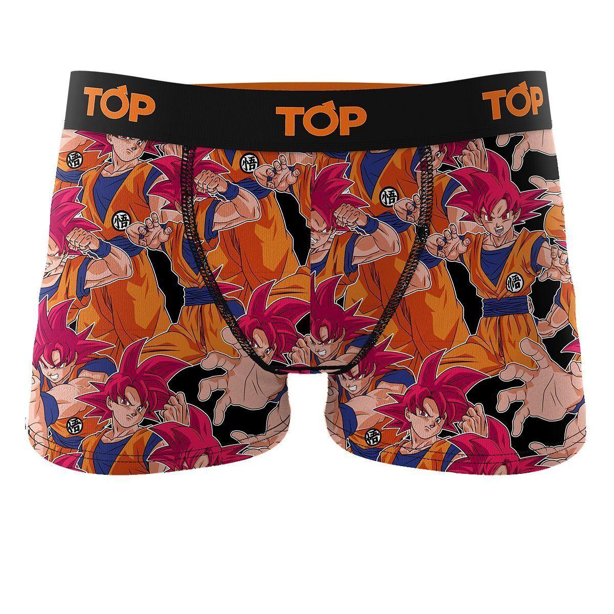 Pack 4 Bóxer Niño Dragon Ball Super Algodón C8 Top -1
