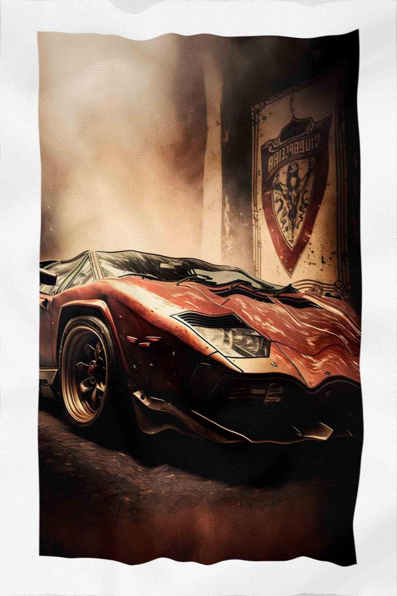 Tela  Impermeable Estampada Carros D36 50cm x 70cm-2