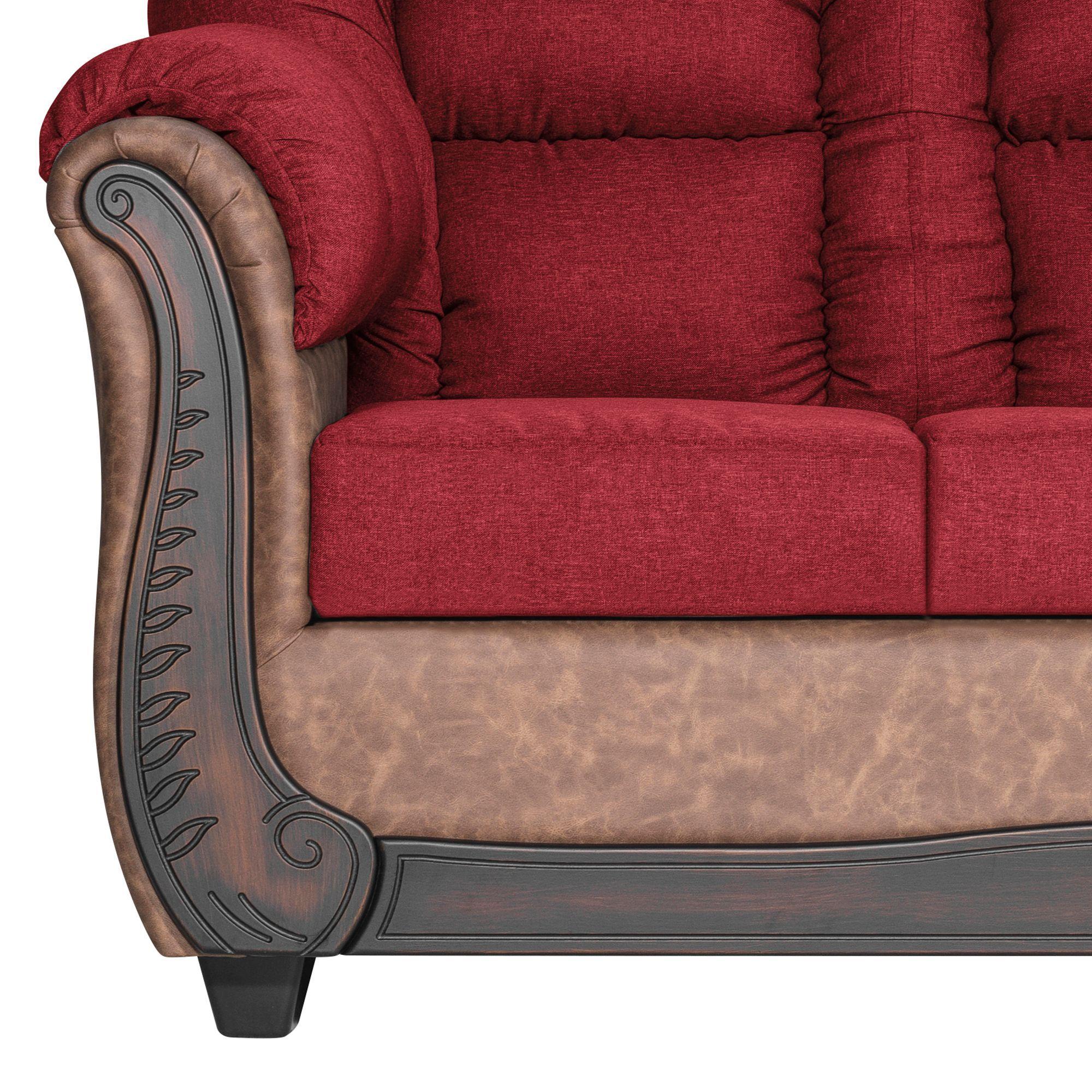 Juego de Living Baker Burdeo 3-1-1-3