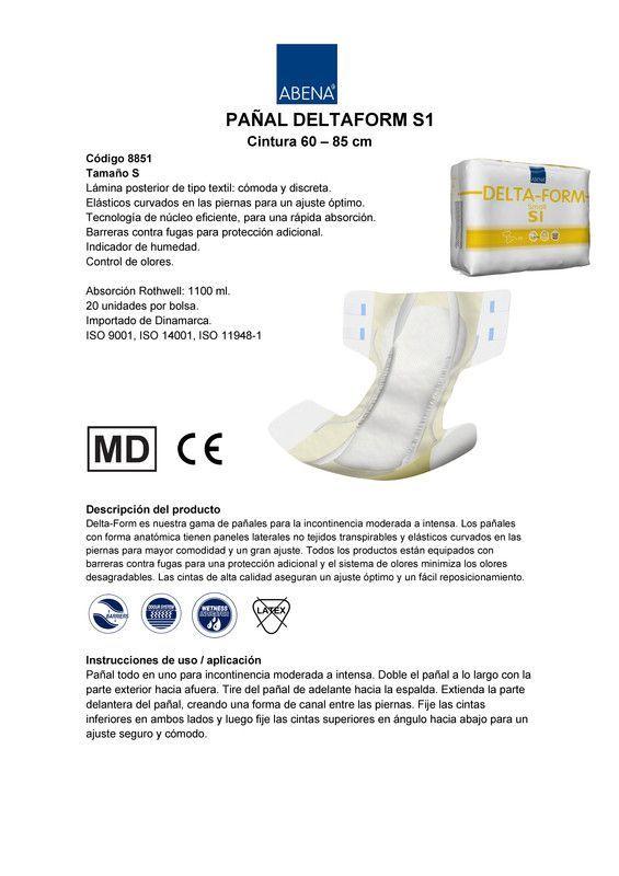 Pañal anatómico DELTAFORM SMALL-2