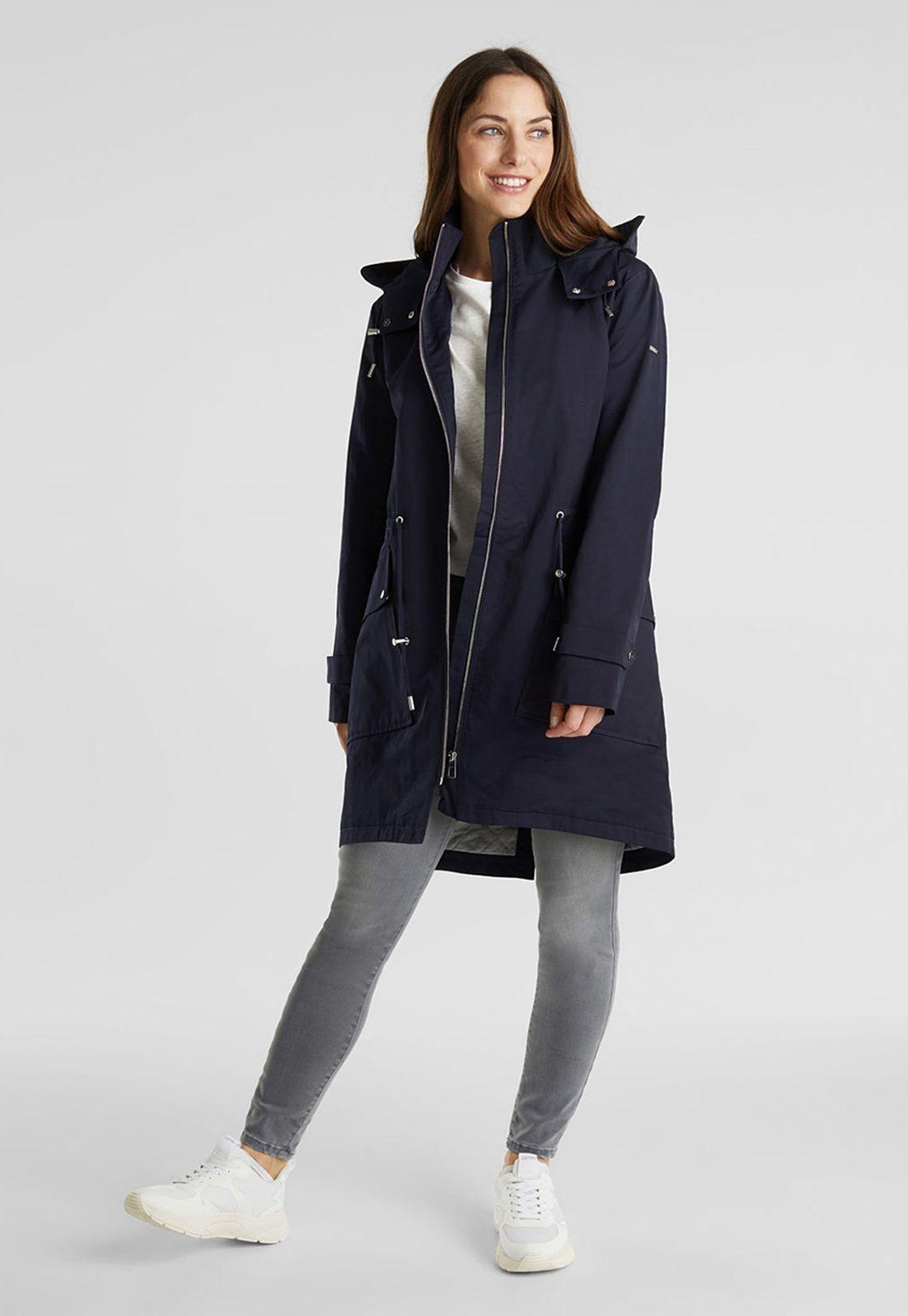 Parka acolchada con capucha-0