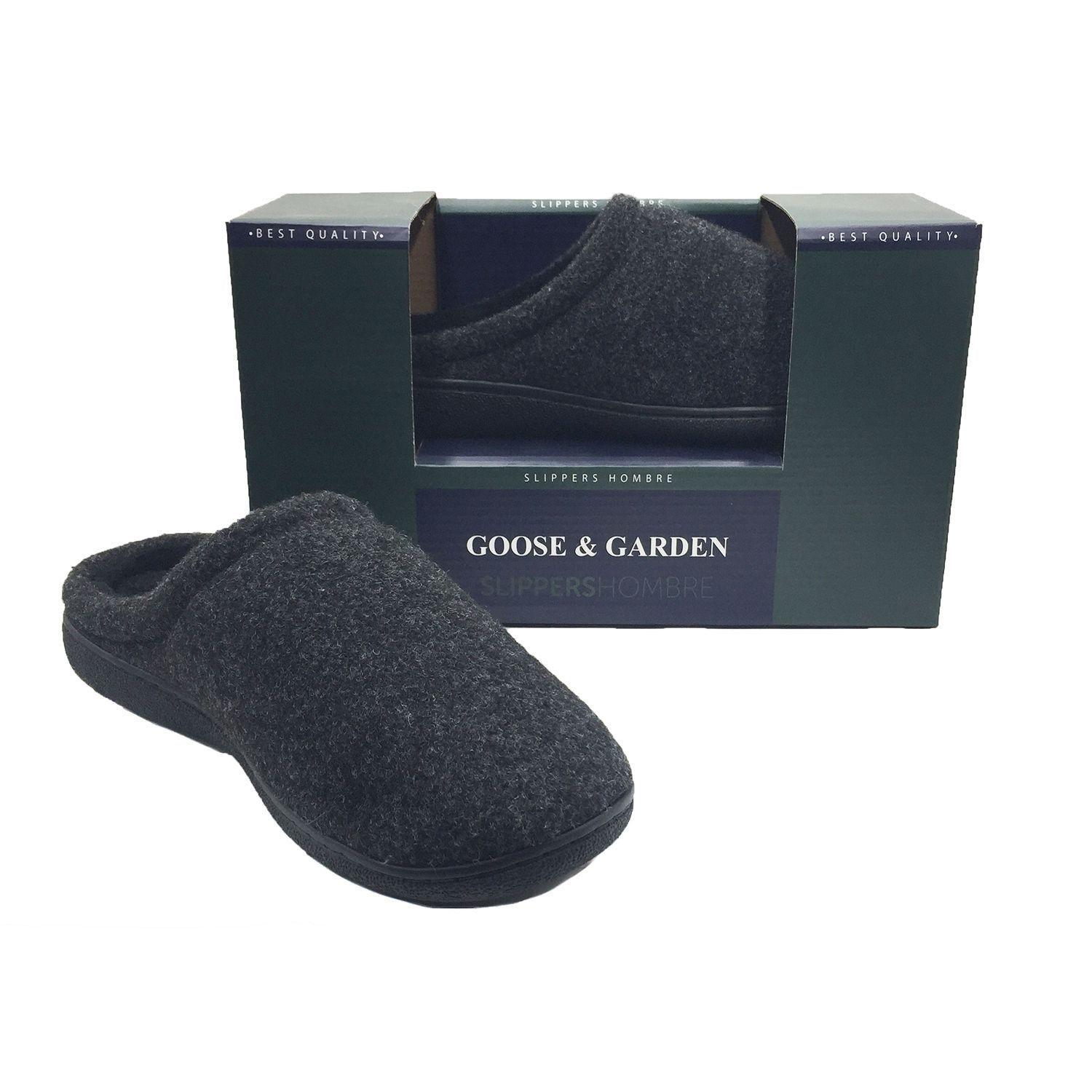 Pantufla de Descanso Formal Gris CX20-4