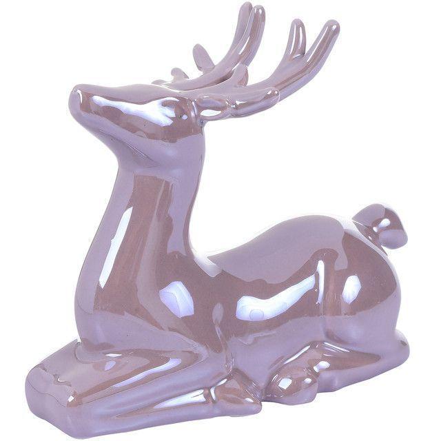 Figura Decorativa Reno Nakar Violeta-0