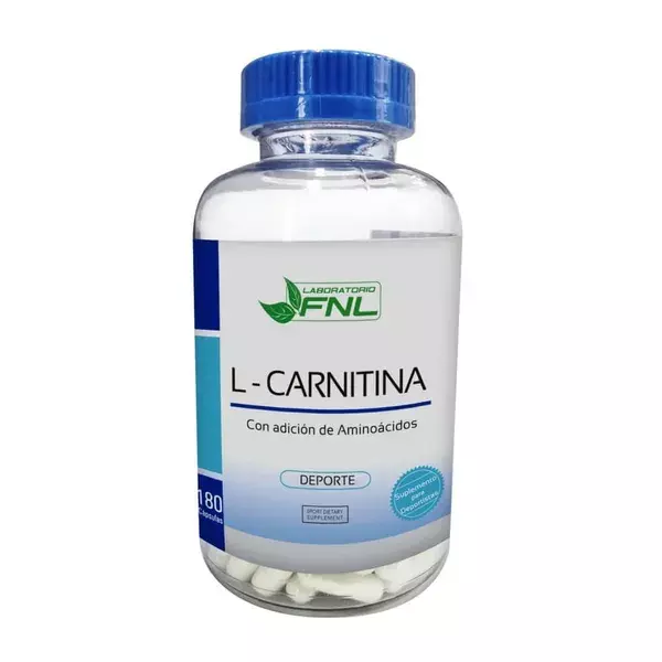 L-CARNITINA - 180 Cápsulas - FNL-0