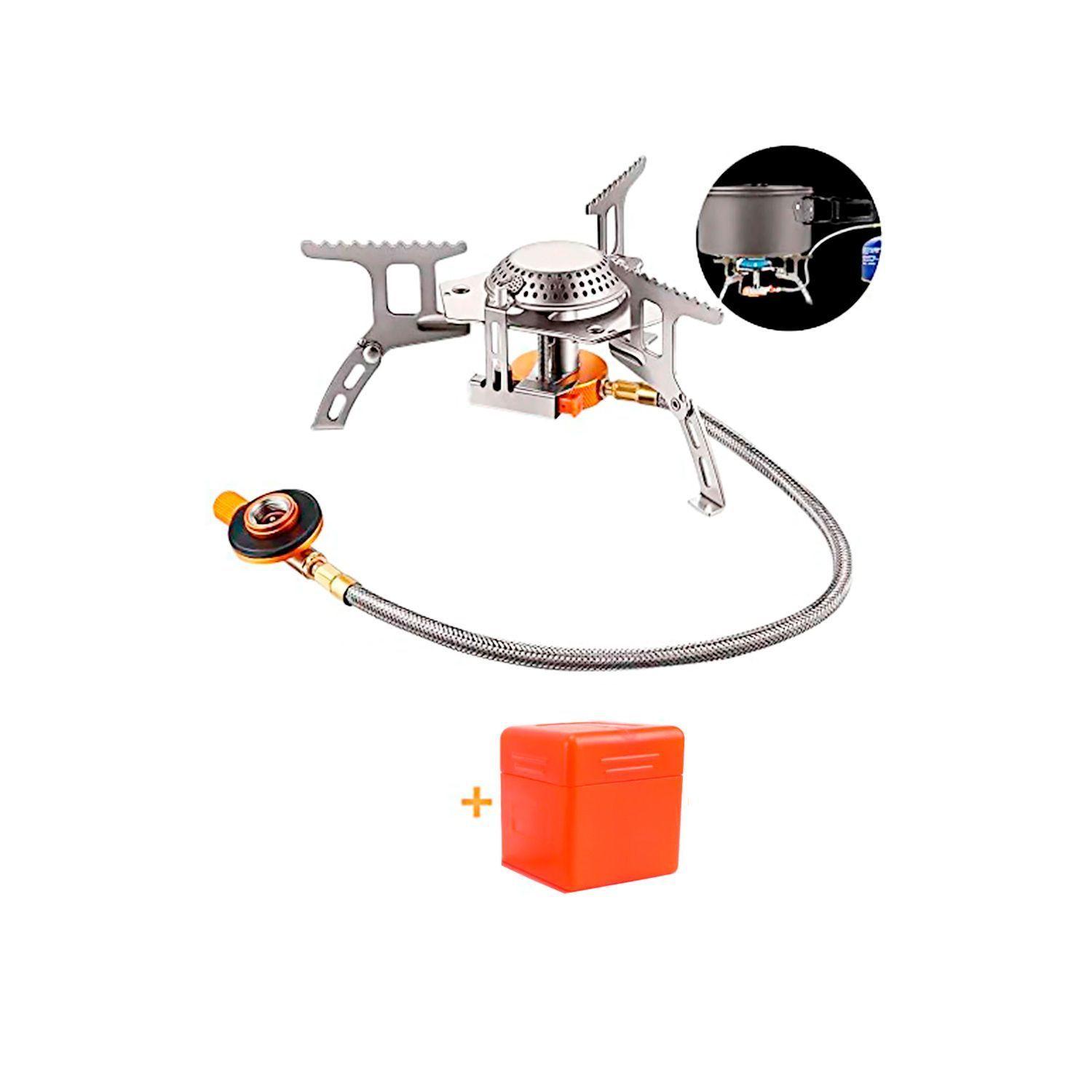COCINILLA PORTATIL CON MANGUERA PARA EL GAS-1