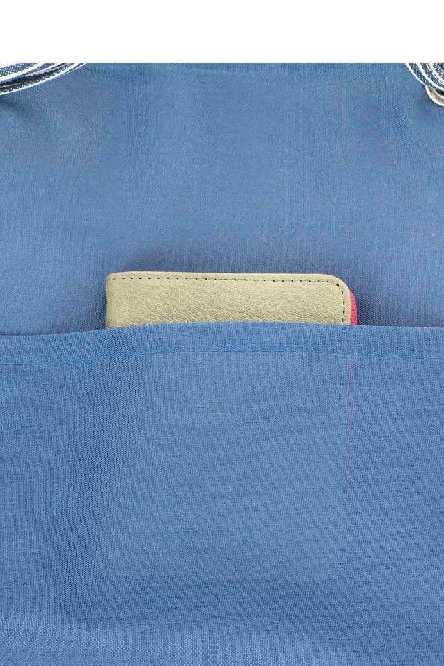 Cartera Hombro Azul Beach ID-1
