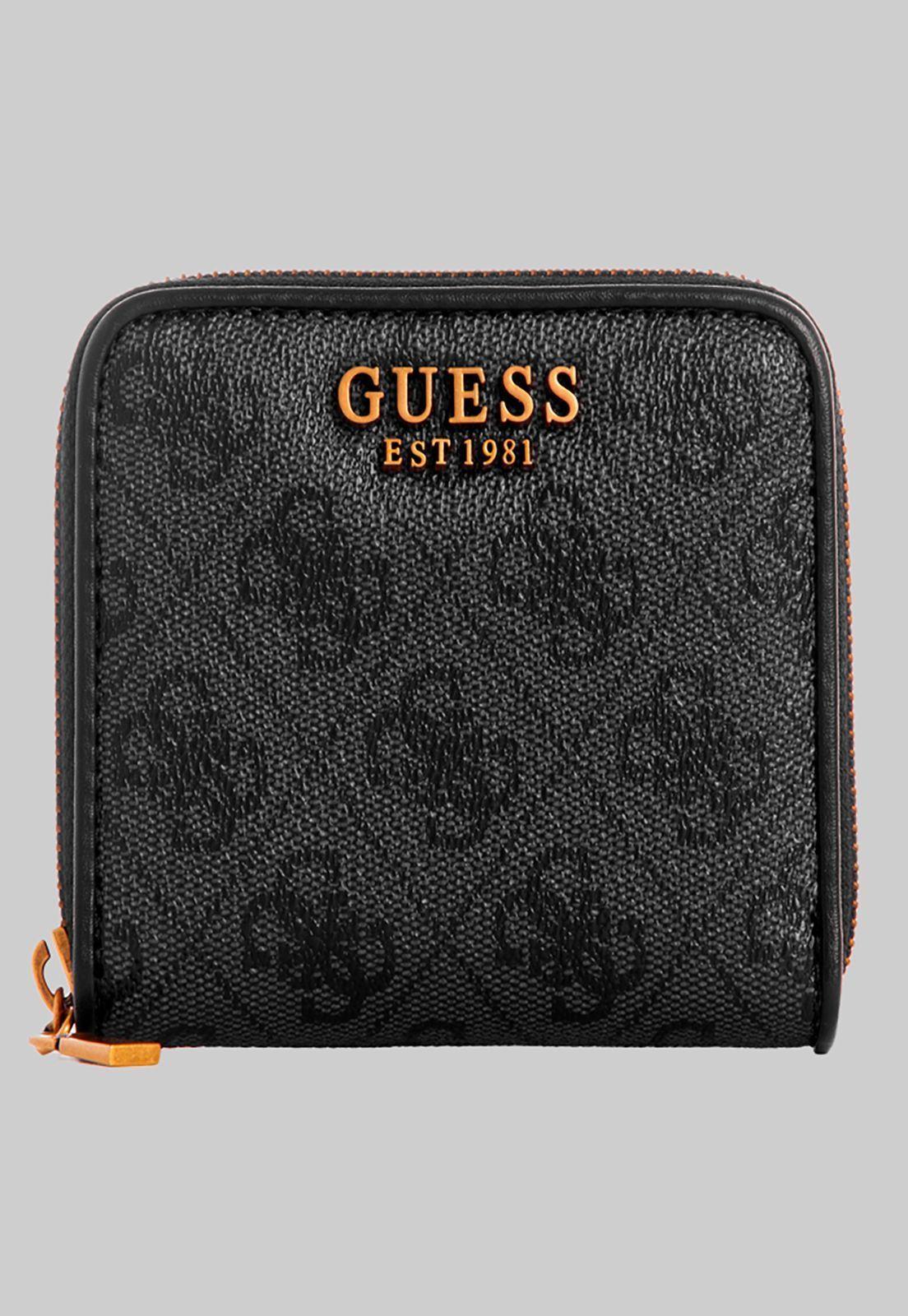 Billetera Izzy Slg Small Zip Around Carbon Guess-0