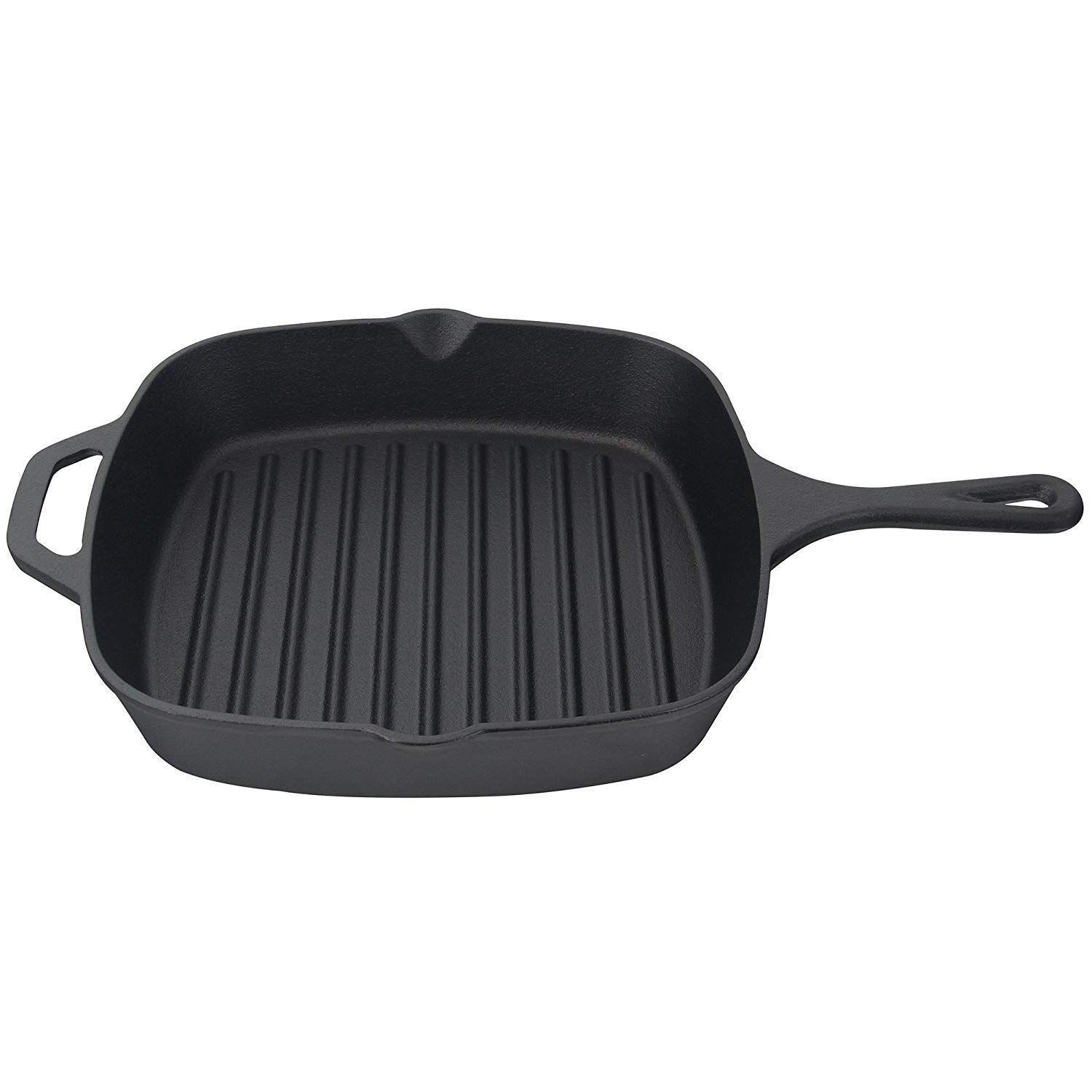 Plancha Cuadrada Grill Hierro Fundido Jim Beam-2
