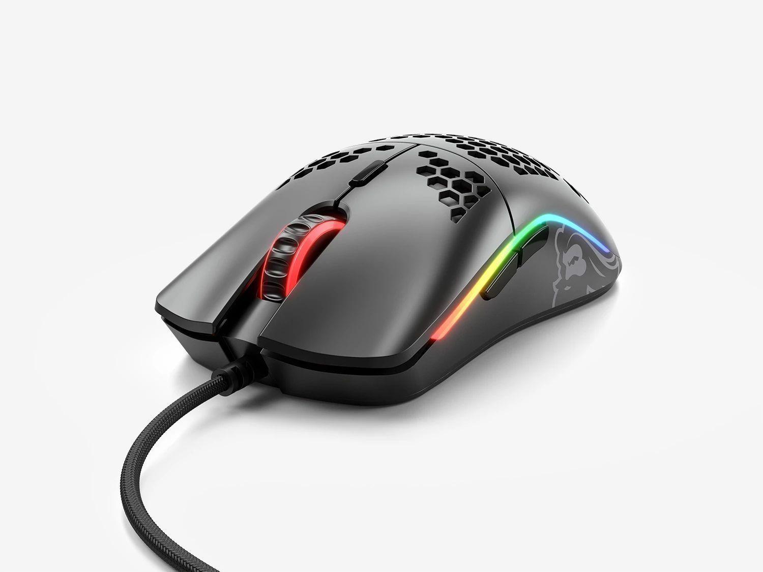 Mouse Gamer Glorious Model O-Minus Matte Black,RGB-1