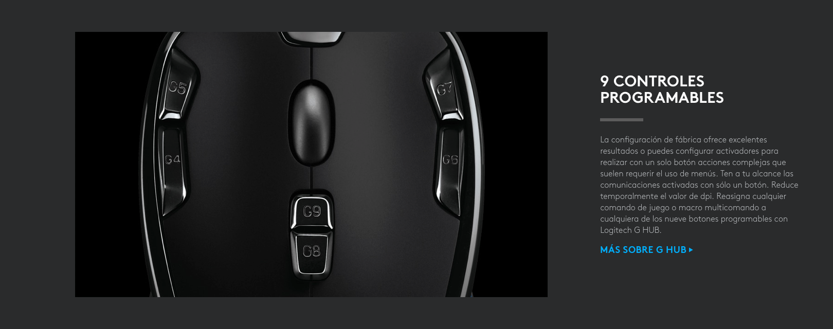 Mouse Gamer Logitech G300s 2500 Dpi-7