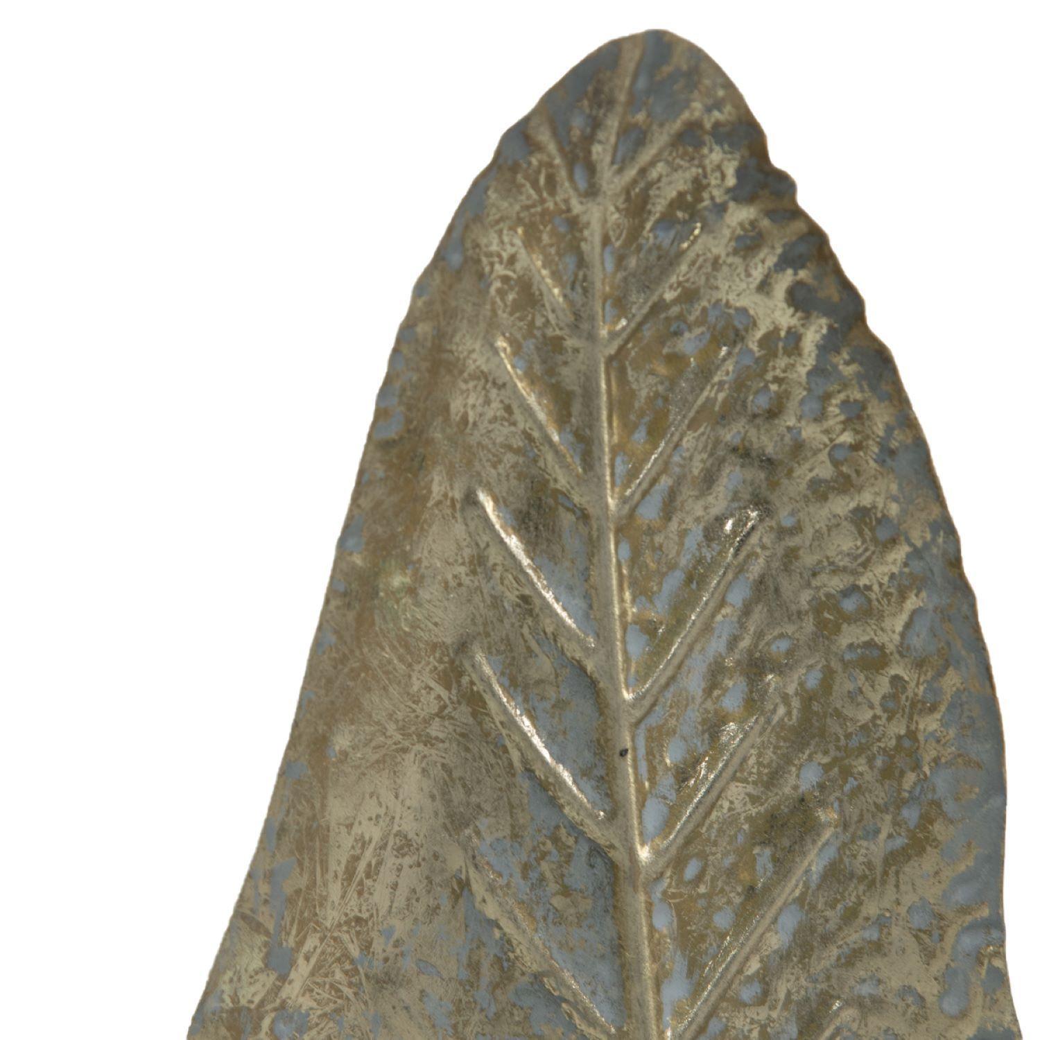 Candelabro Aplique Con Diseño De Hoja 46cm-2