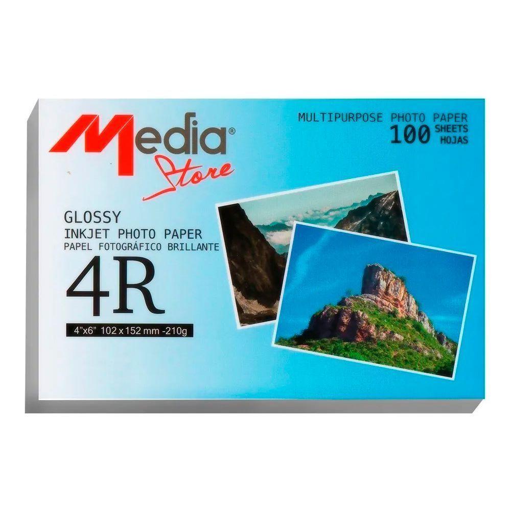 PAPEL GLOSSY 10X15 210 GM 2000 HOJAS CALIDAD PREMIUM-0