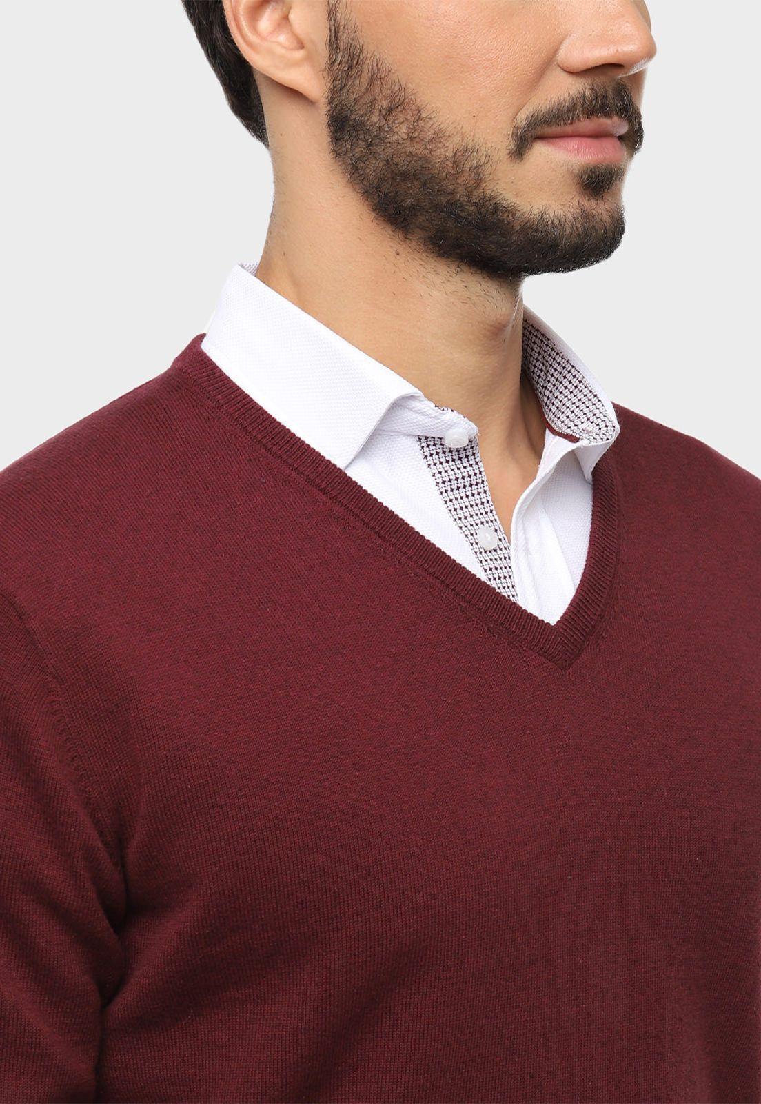 Sweater cuello en V Arrow-2