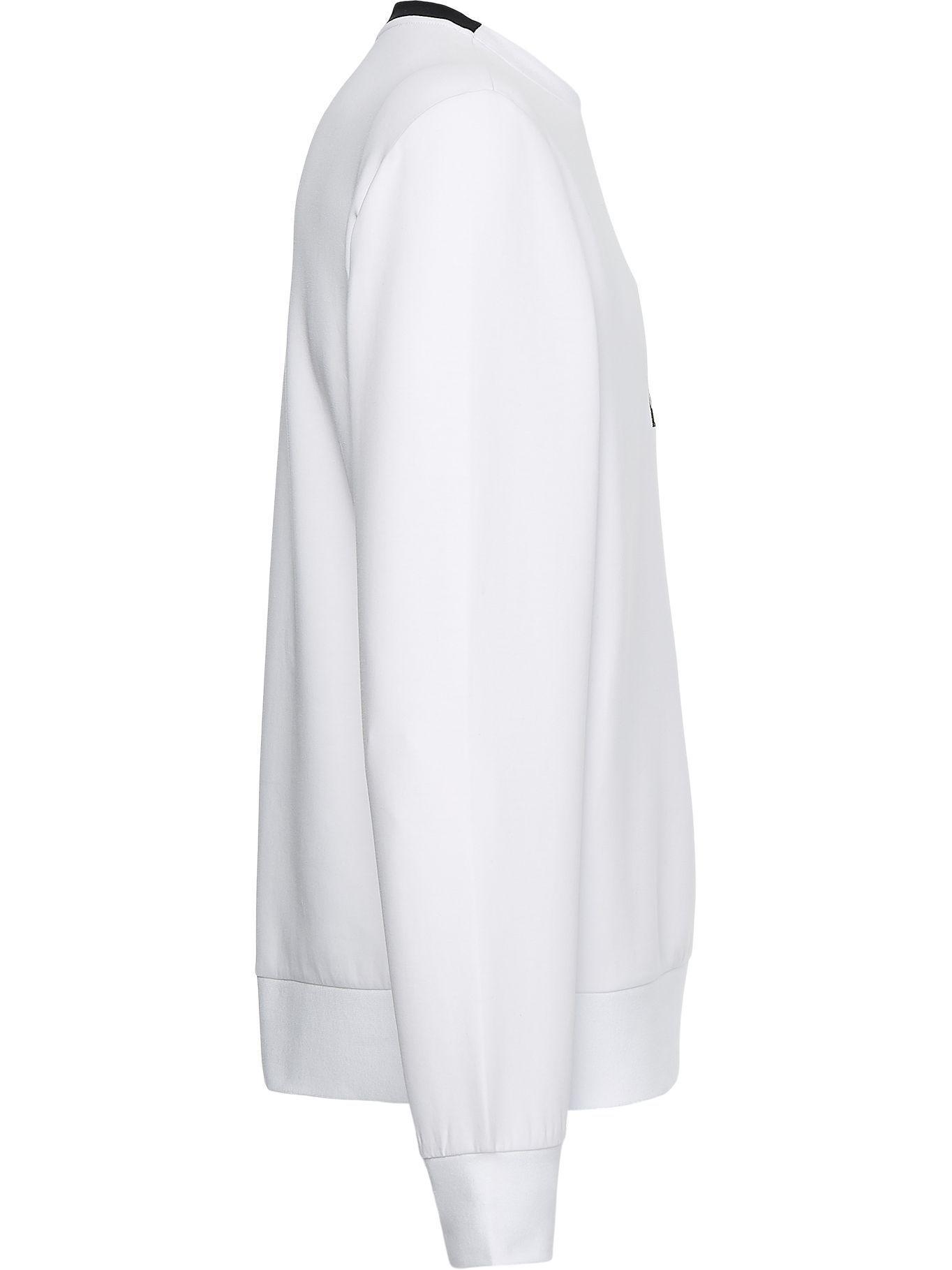 Polerón Interlock Blanco Calvin Klein-1