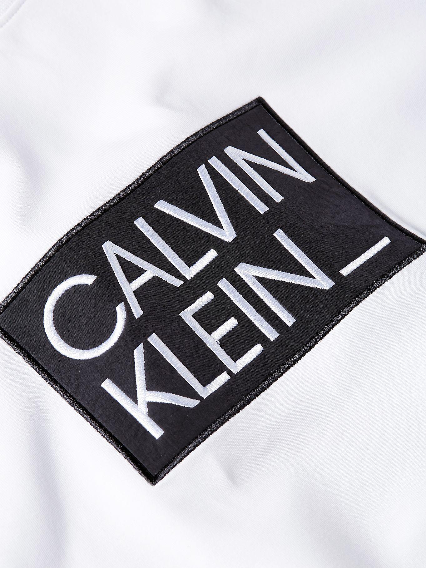 Polerón Interlock Blanco Calvin Klein-2