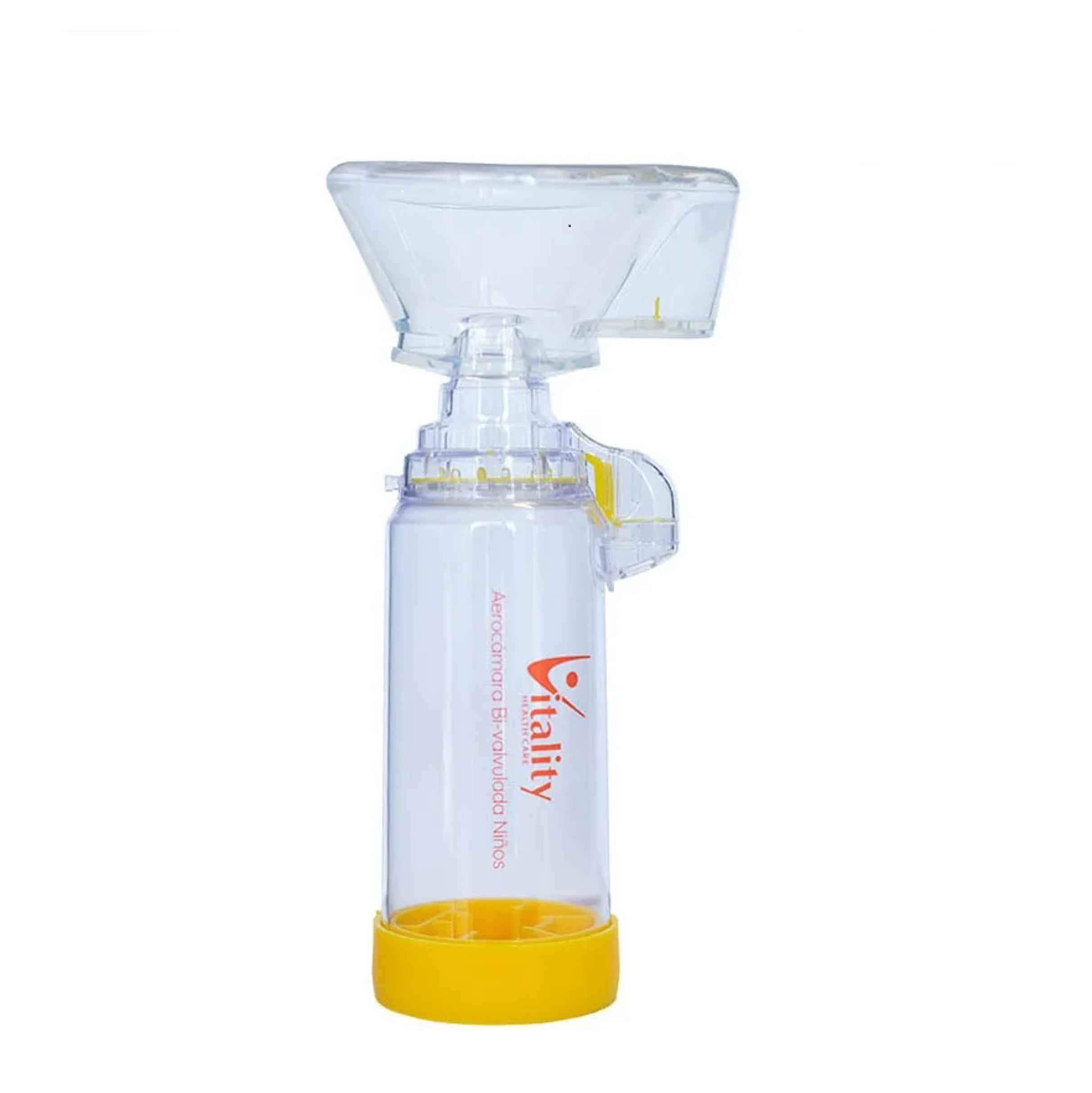 Aerocámara Doble Válvula con Mascarilla Infantil-1