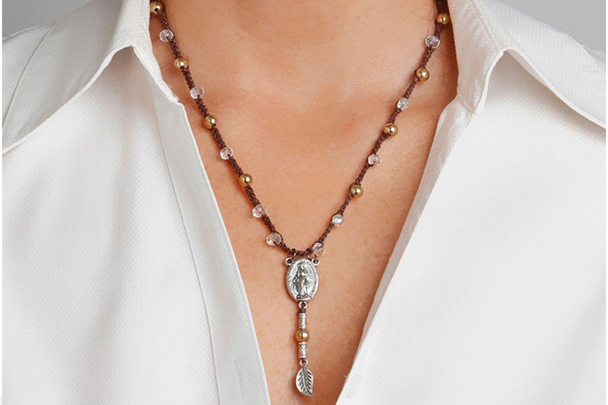 Collar Virgen de los Rayos -1