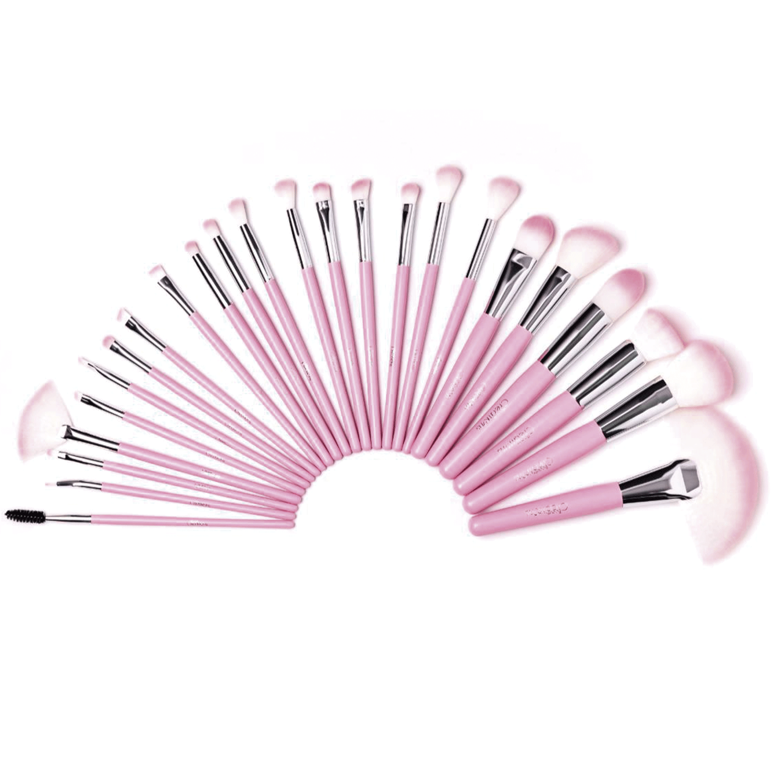Pack Paleta de Sombras Pro15 "Goddess Nem" de Kara Beauty + Set de 24 Brochas Pastel Cotton Candy Beauty Creations-4