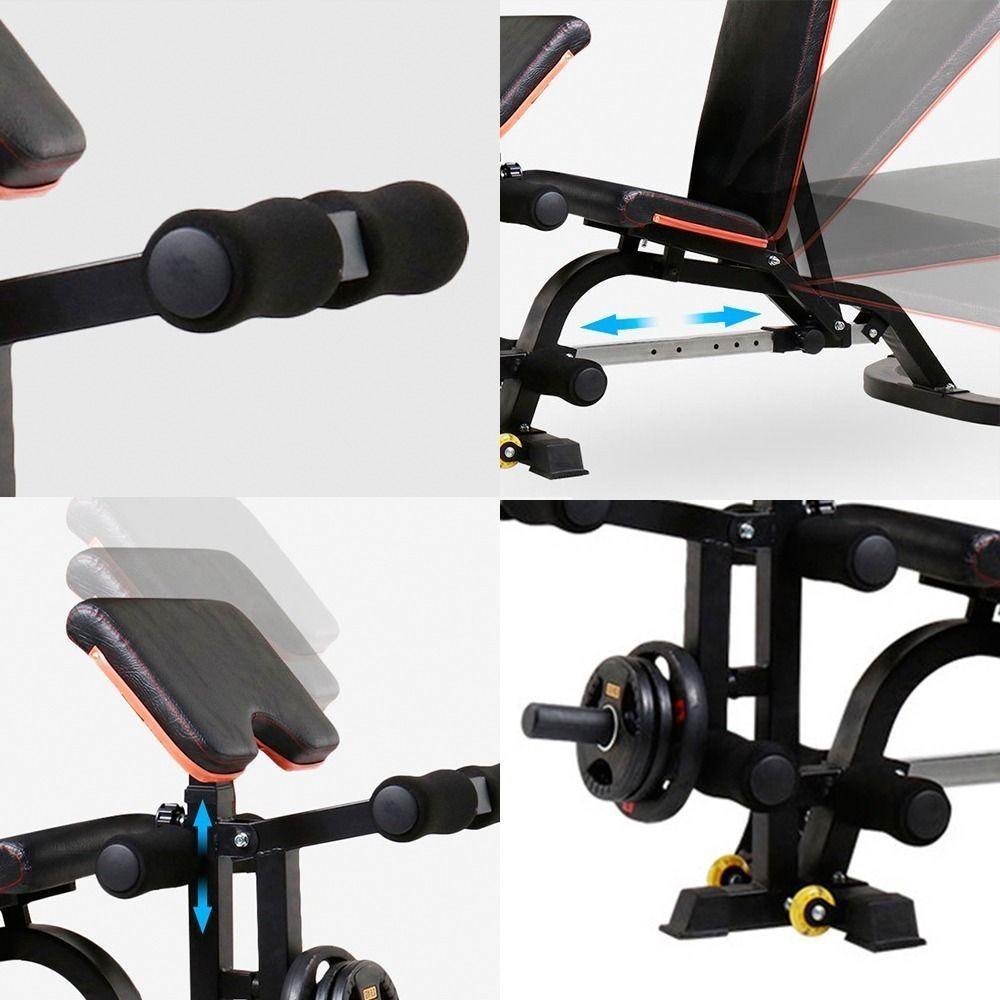Banco declinable olímpico extensión de piernas DS710-4