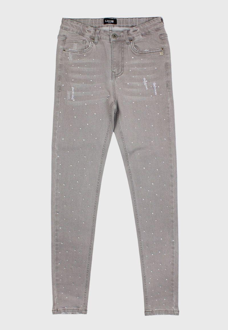 Jeans Skinny Teens Niña Strass Rockmantic-0
