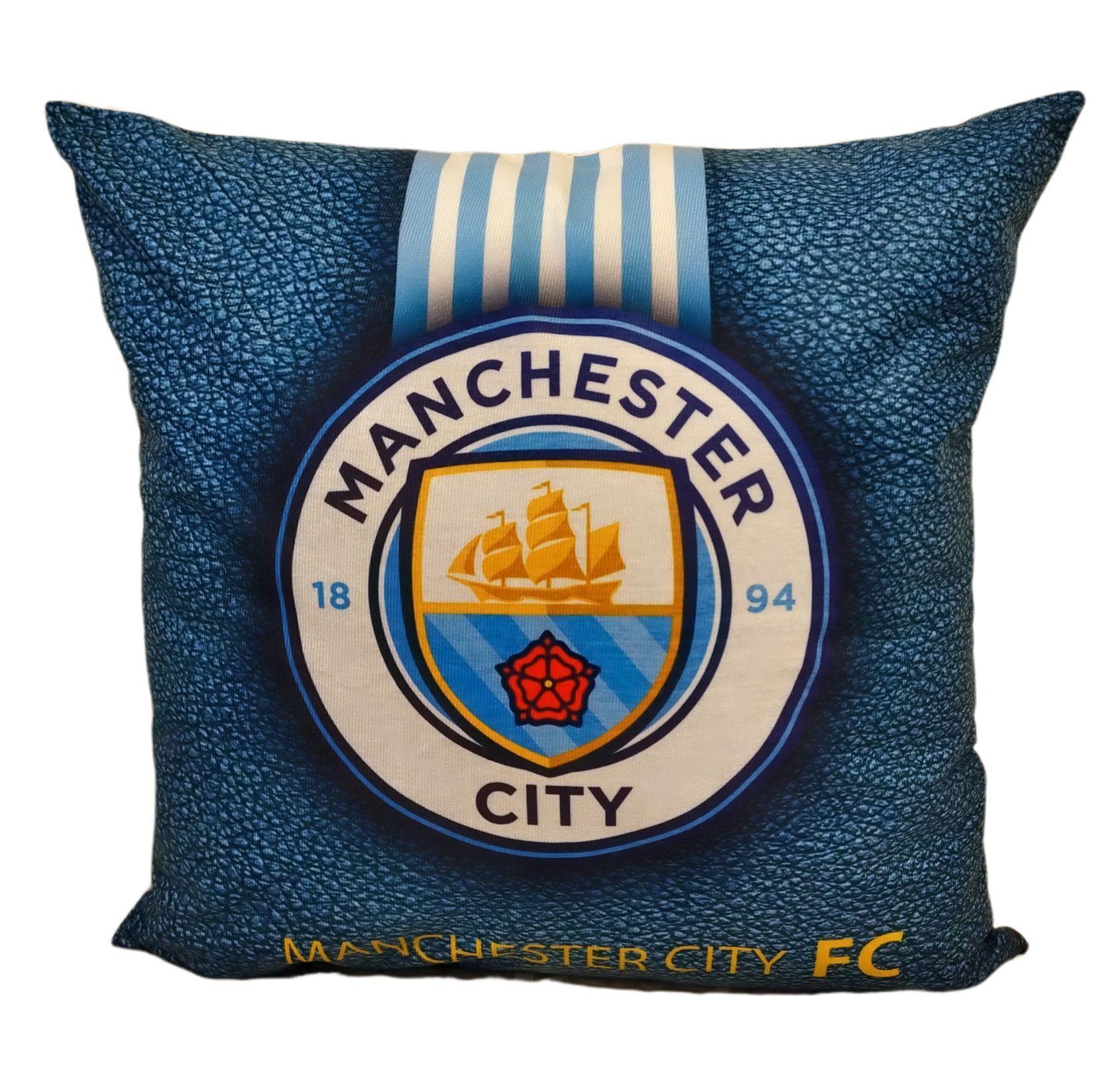 Cojín Felpa 45x45 cm De Manchester City Extra Suave -0
