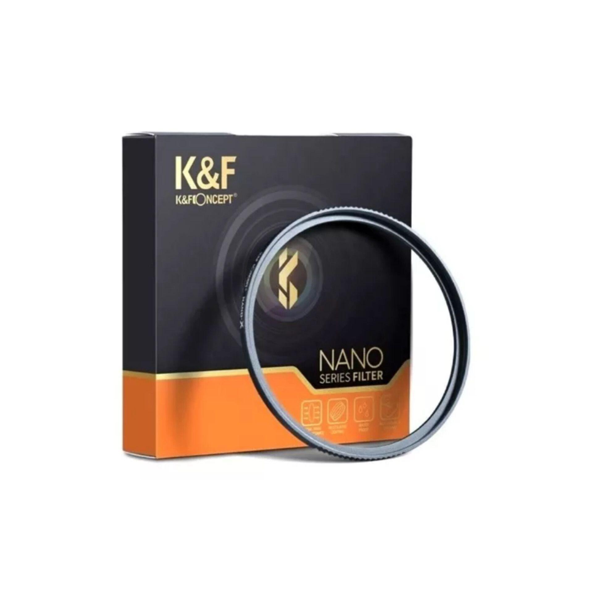 Filtro Uv 52mm Mcuv Nano X Serie K&f Concept-0