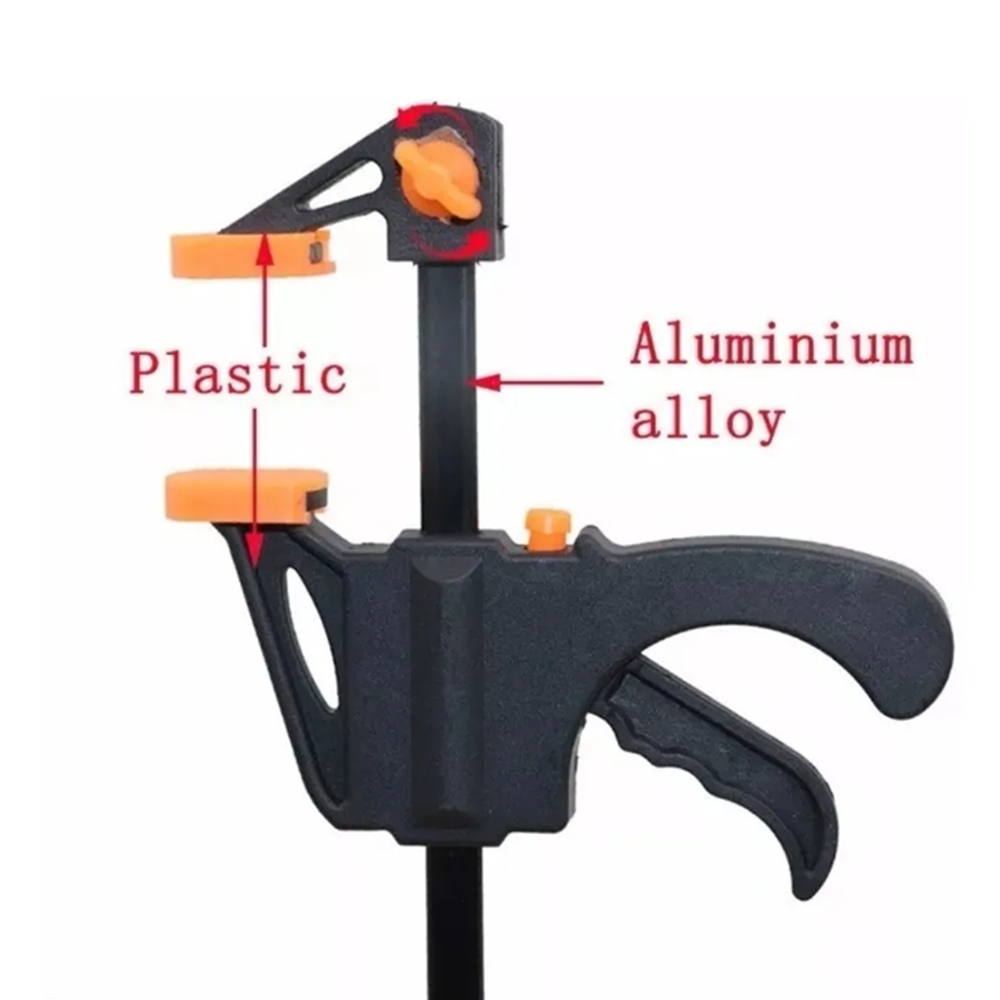 2x Prensa Rapida Sargento Carpintero 6 Pulgadas-1