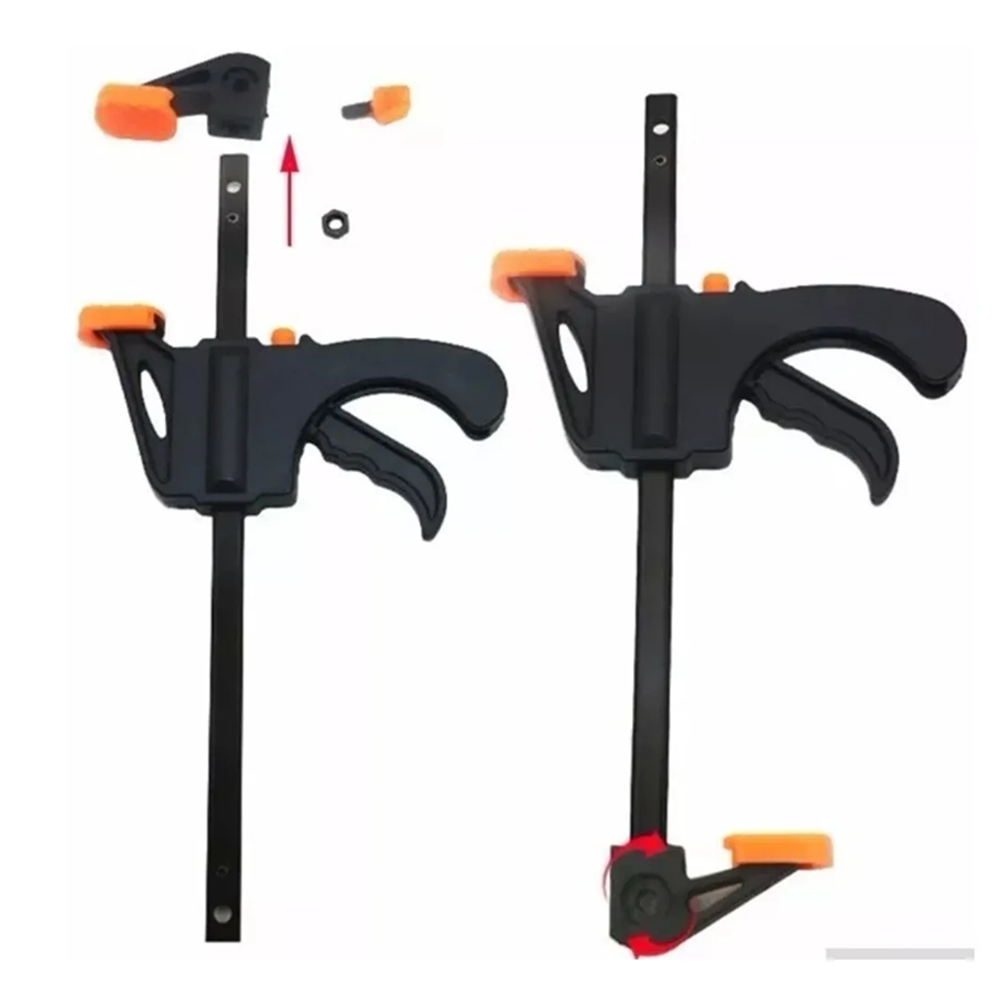 2x Prensa Rapida Sargento Carpintero 6 Pulgadas-2