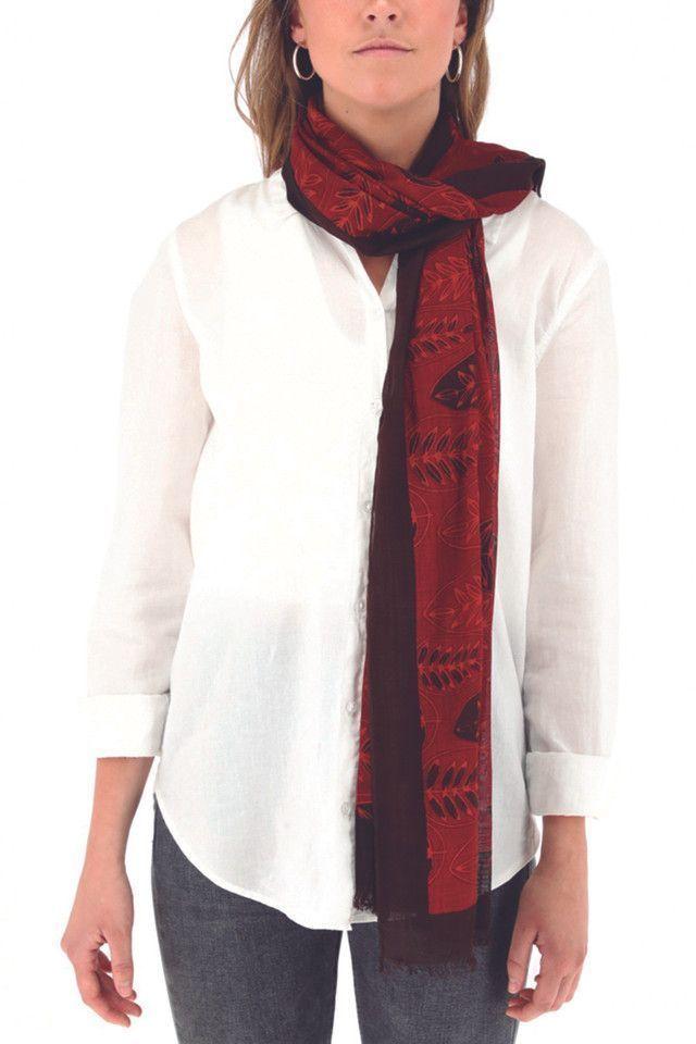 Pañuelo Leaf Marrón Humana-0