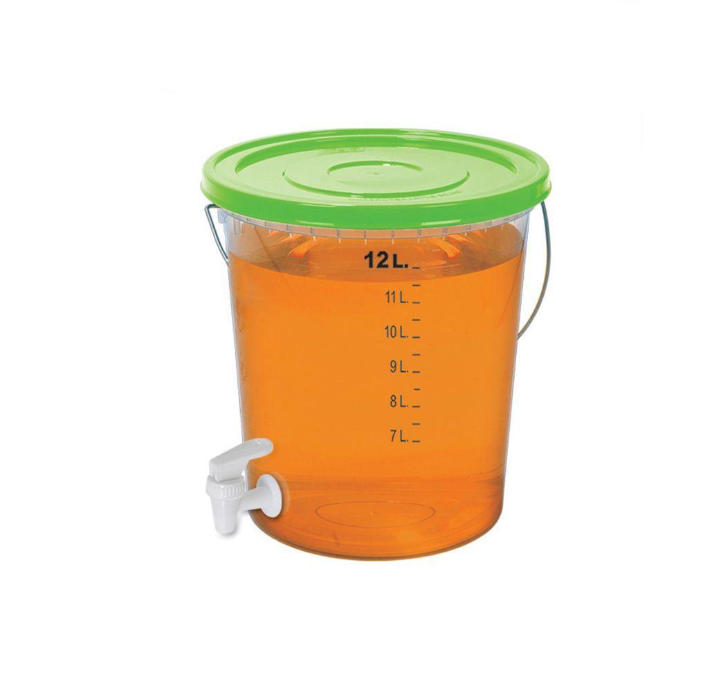Balde Dispensador Contenedor Con Grifo 12 L-1