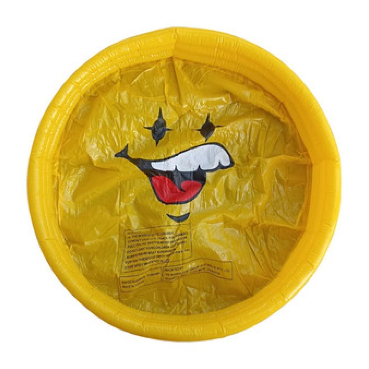 Piscina Inflable Redonda 70cm Carita Amarilla Para Bebes-0