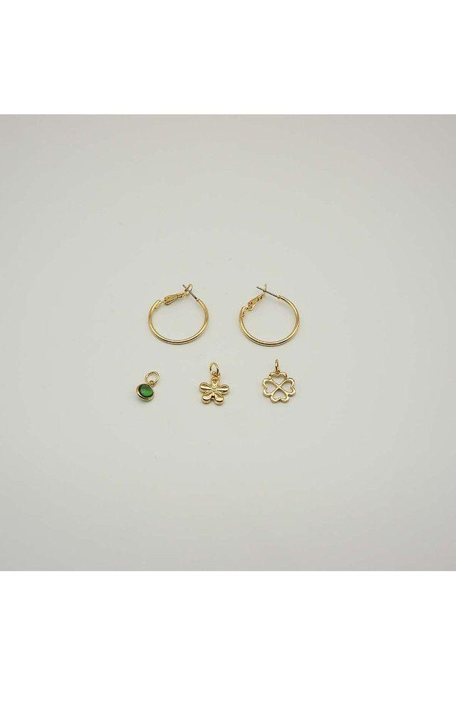 Aros Set Lucky Dorados i-D-0