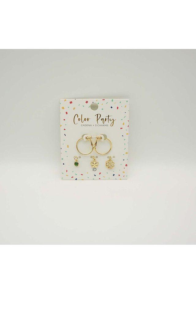 Aros Set Lucky Dorados i-D-1