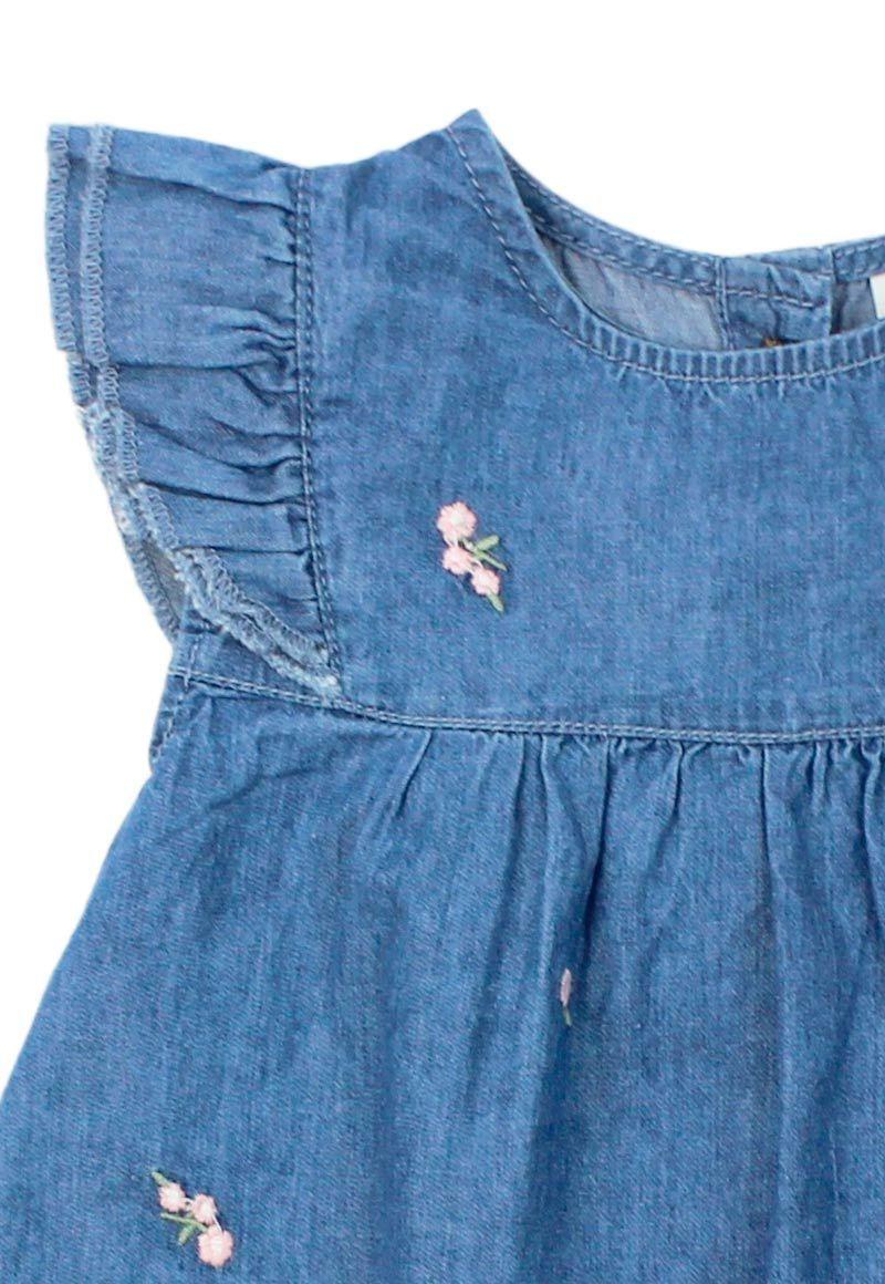 Vestido bebé niña mezclilla soul 208-2