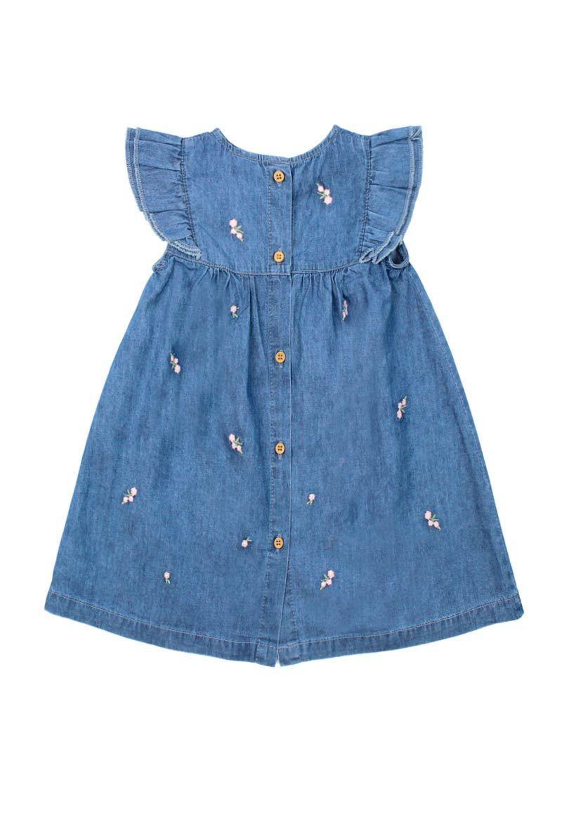 Vestido bebé niña mezclilla soul 208-1