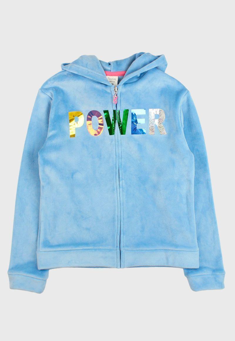Poleron junior niña power 373-0