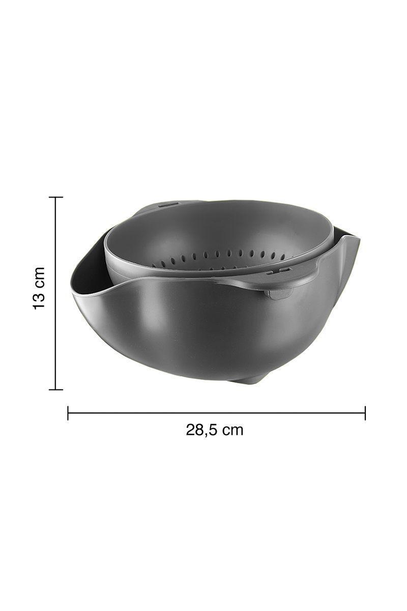 Colador 2 Piezas Smart Gris-2