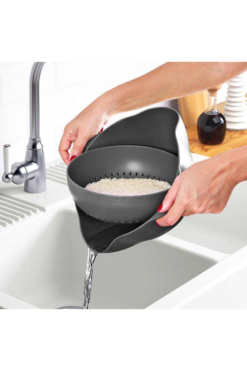 Colador 2 Piezas Smart Gris-5