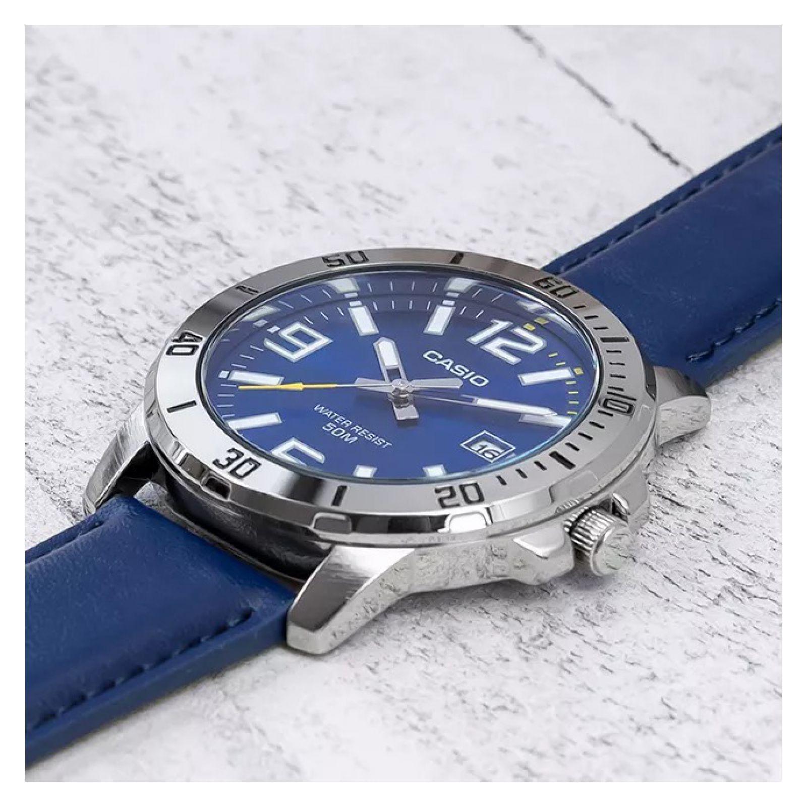 Reloj Casio MTP-VD01BL-2BVUDF Enticer Quartz Hombr-1
