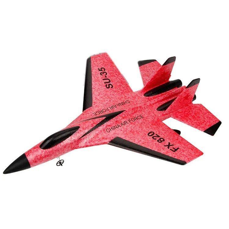 Avión a control remoto Planeador acrobático Rojo-4
