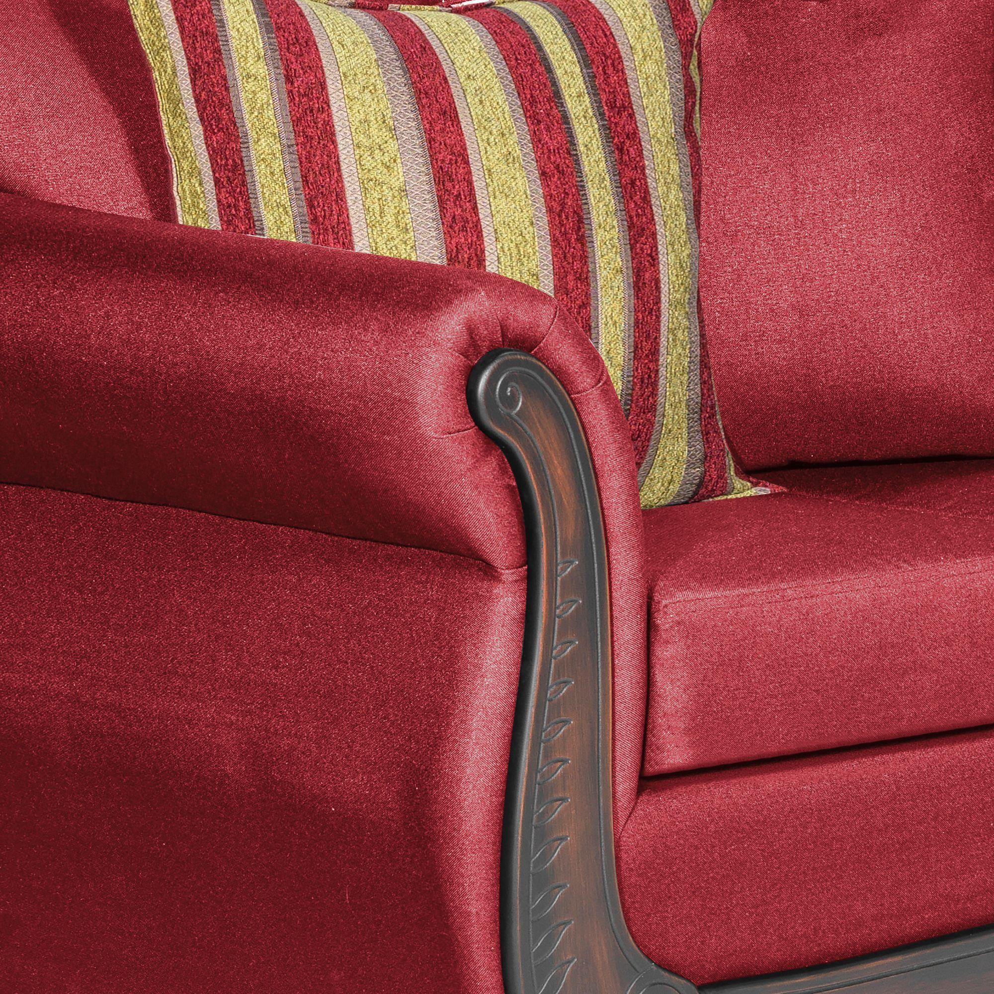 Juego de Living Llanquihue Burdeo 3-1-1 Cuerpos-5