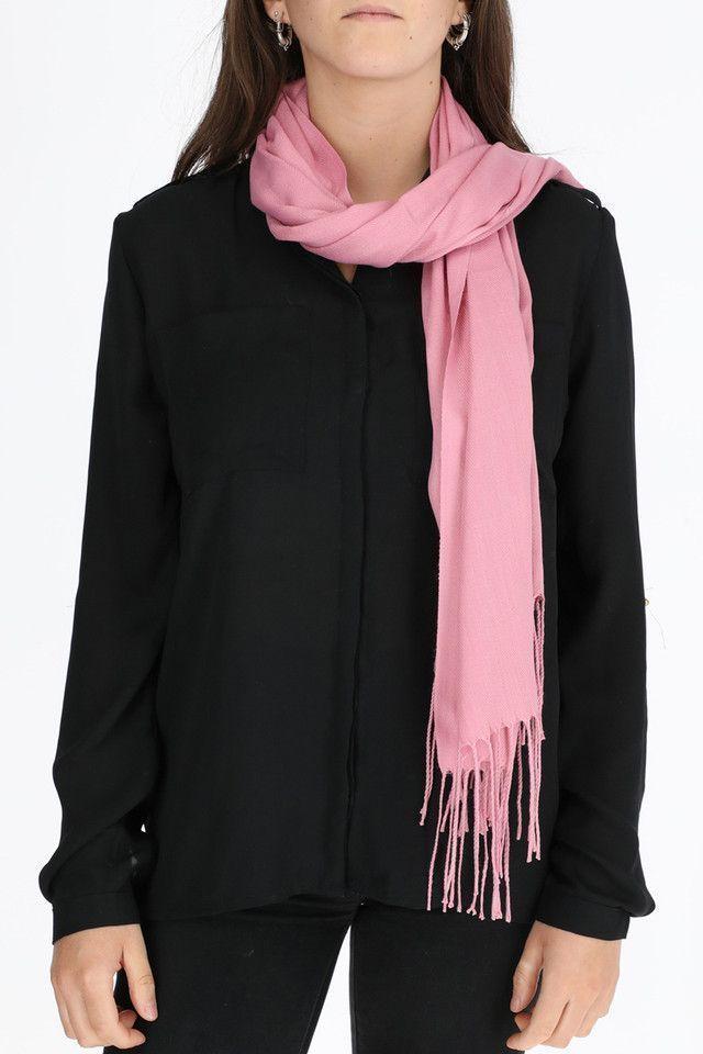 Pañuelo Liso Rose Rosado Humana-2