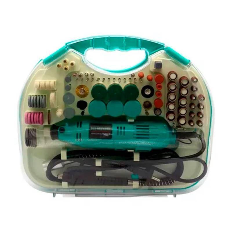 Kit Taladro Tipo Dremel Fresas Torno Herramienta Multiusos-2