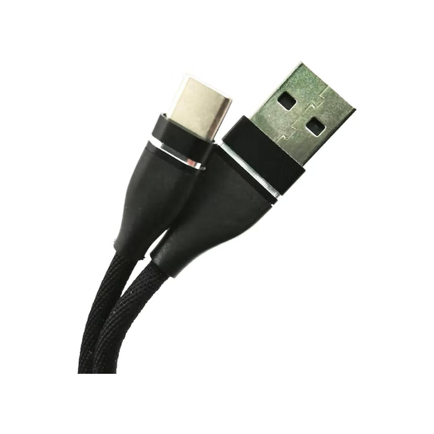 Cable USB a Tipo C Carga Rapida 1mt Negro Dblue-1