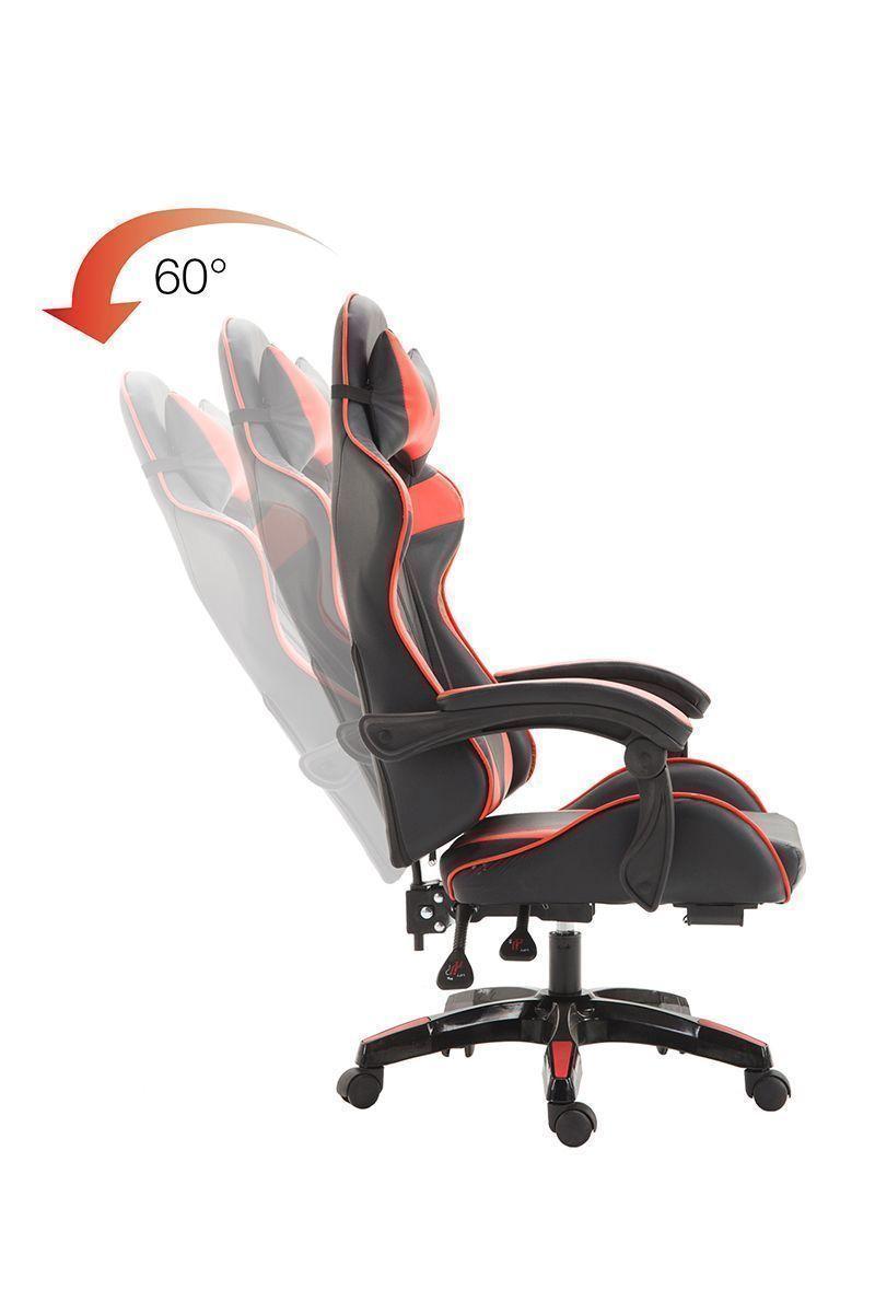 Silla Gamer Ultimate Racing Rojo-3